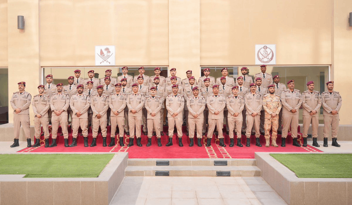 Amiri Guard Celebrates Graduation of Basic Officer Leader, Basic Sniper Courses